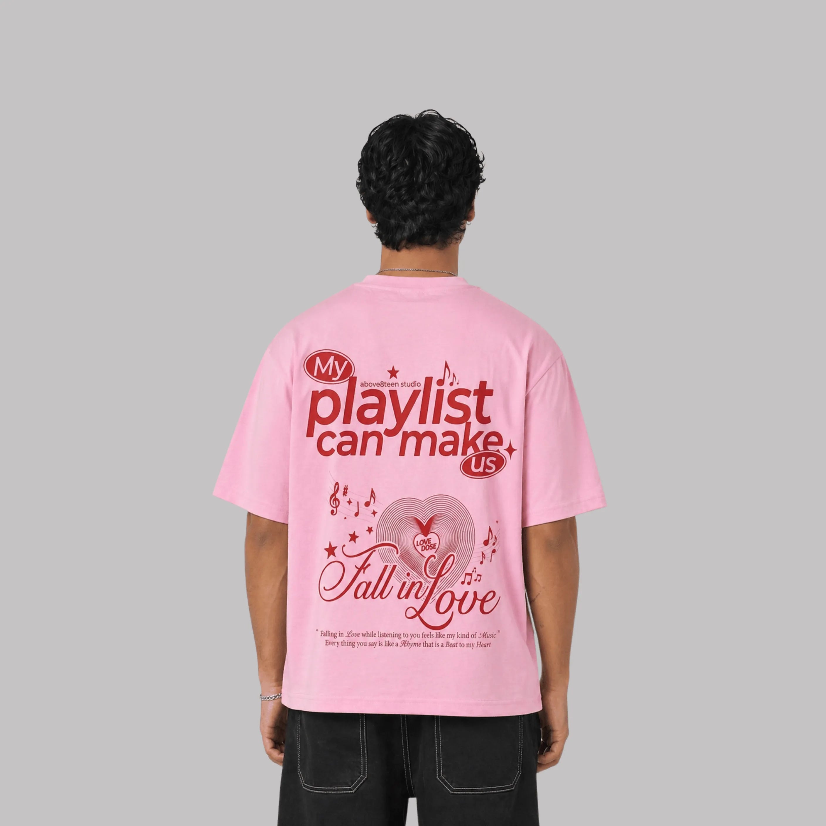 FALL IN LOVE" TRACKLIST TEE